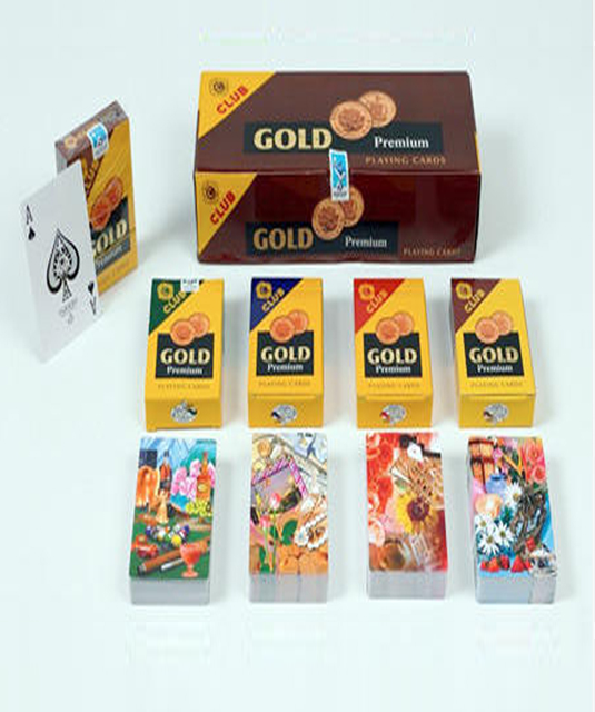 Gold Premium Marked Playing Cards